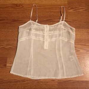 Kimchi blue UO sheer tank top camisole